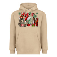 Mushroom let it snow Heavyweight Hoodie - MaliasSmallBusiness