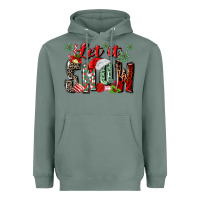 Sage let it snow Heavyweight Hoodie - MaliasSmallBusiness