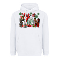 White let it snow Heavyweight Hoodie - MaliasSmallBusiness