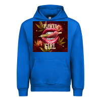 Cobalt flower girl Urban Hoodie - TumblerDesignByShophia