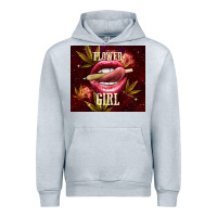 Heather Grey flower girl Urban Hoodie - TumblerDesignByShophia