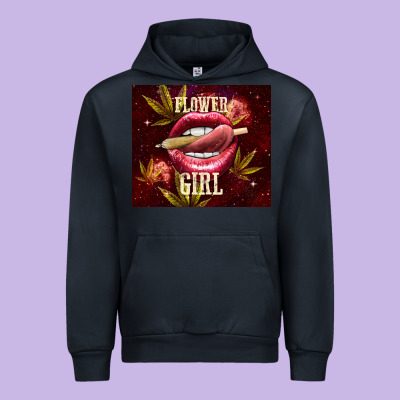 Flower Girl Urban Hoodie Designed By Tumblerdesignbyshophia