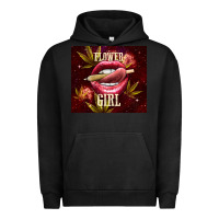 Pigment Black flower girl Urban Hoodie - TumblerDesignByShophia