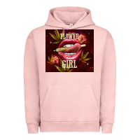 Pigment Salmon flower girl Urban Hoodie - TumblerDesignByShophia