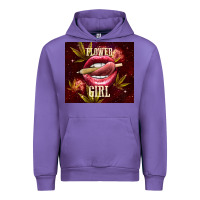 Tulip flower girl Urban Hoodie - TumblerDesignByShophia