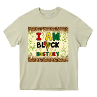 Mossy i am black history Heavy Core Tee - Artiststas