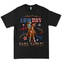Black american cowboy wild west free spirit Premium Tee - texasbilliewilder
