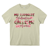 Mossy my favorite valentine calls me mama Heavy Core Tee - MaliasSmallBusiness