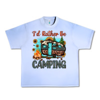Grape Ice i'd rather be camping Urban Heavy Tee - JahusDesignShop
