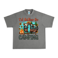 Tornado i'd rather be camping Urban Heavy Tee - JahusDesignShop