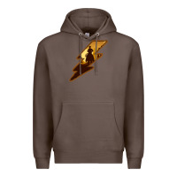 Coffee Cowboy Sunset Lightning Premium Hoodie - Bettercallsaul