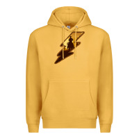 Mustard Cowboy Sunset Lightning Premium Hoodie - Bettercallsaul