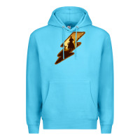 Ocean Blue Cowboy Sunset Lightning Premium Hoodie - Bettercallsaul