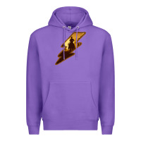 Purple Cowboy Sunset Lightning Premium Hoodie - Bettercallsaul