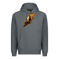 Rock Cowboy Sunset Lightning Premium Hoodie - Bettercallsaul