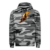 Slate Camo Cowboy Sunset Lightning Premium Hoodie - Bettercallsaul