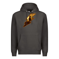Smoke Cowboy Sunset Lightning Premium Hoodie - Bettercallsaul