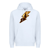 White Cowboy Sunset Lightning Premium Hoodie - Bettercallsaul
