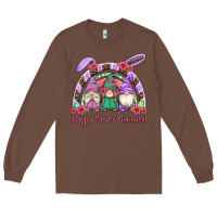 Chestnut happy easter gnomies rainbow Long Sleeve Tee - Artiststas