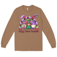 Toasted Coconut happy easter gnomies rainbow Long Sleeve Tee - Artiststas