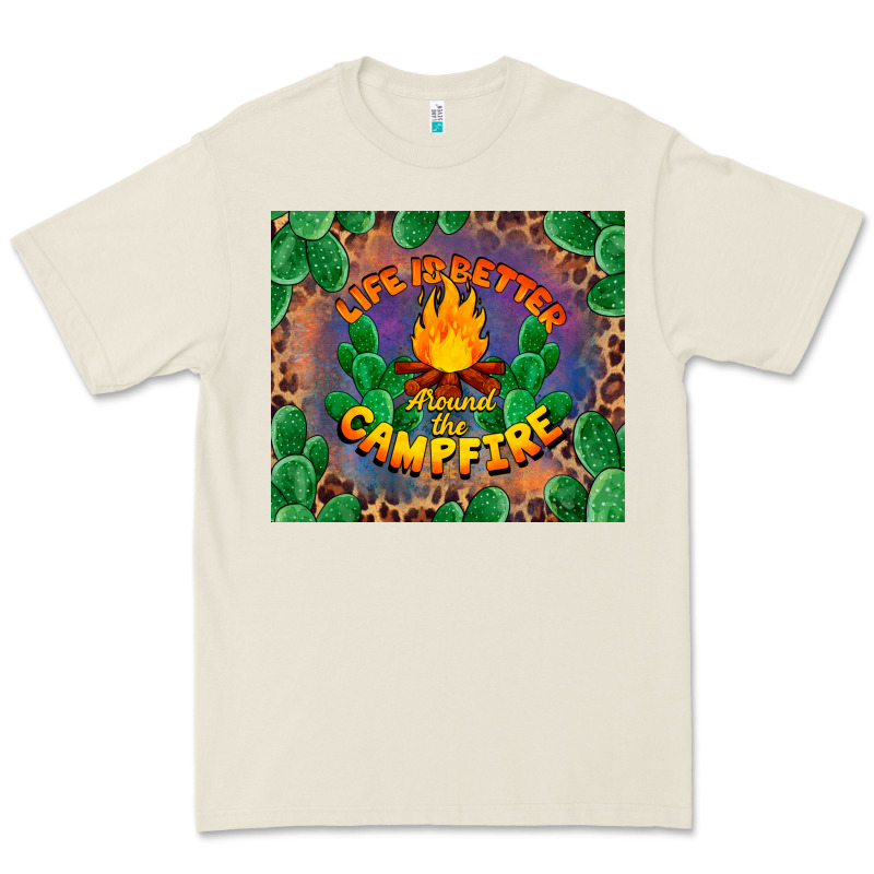 Life Is Better Around The Campfire Premium Tee by BarkalooDesign | Teevron