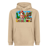 Mushroom love christmas cow Heavyweight Hoodie - MaliasSmallBusiness