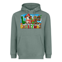 Sage love christmas cow Heavyweight Hoodie - MaliasSmallBusiness