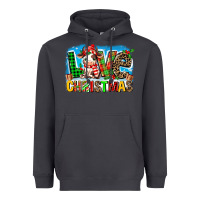 Smoke love christmas cow Heavyweight Hoodie - MaliasSmallBusiness