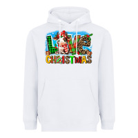 White love christmas cow Heavyweight Hoodie - MaliasSmallBusiness