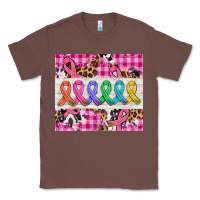 Chestnut western colorfull cancer ribbon Classic Tee - AdoDesignShop