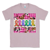 Lilac western colorfull cancer ribbon Classic Tee - AdoDesignShop