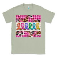 Matcha western colorfull cancer ribbon Classic Tee - AdoDesignShop