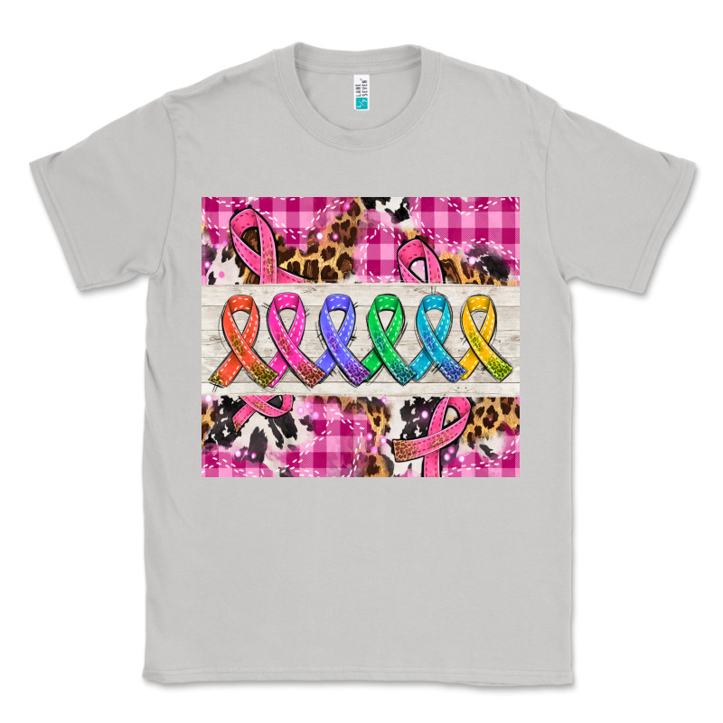 Western Colorfull Cancer Ribbon Classic Tee by AdoDesignShop | Teevron