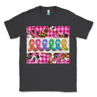 Smoke western colorfull cancer ribbon Classic Tee - AdoDesignShop