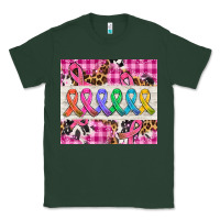 Sports Green western colorfull cancer ribbon Classic Tee - AdoDesignShop