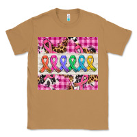 Toasted Coconut western colorfull cancer ribbon Classic Tee - AdoDesignShop
