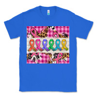 True Royal western colorfull cancer ribbon Classic Tee - AdoDesignShop