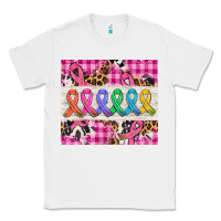 White western colorfull cancer ribbon Classic Tee - AdoDesignShop