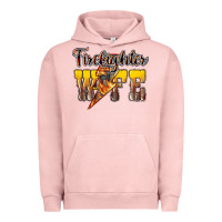 Pigment Salmon Firefighter wife lightning bolt Urban Hoodie - HowdyJamesFarm