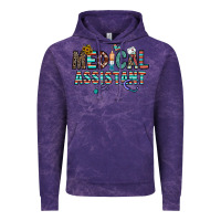 Cloud Purple medical asistant Vintage Hoodie - CowhideDigitalArt