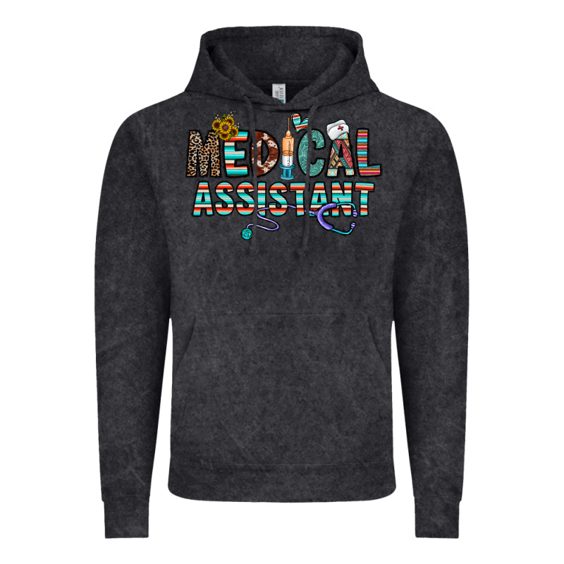 Medical Asistant Vintage Hoodie by CowhideDigitalArt | Teevron