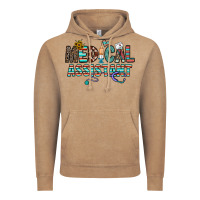 Vintage Coffee medical asistant Vintage Hoodie - CowhideDigitalArt
