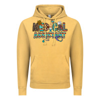 Vintage Mustard medical asistant Vintage Hoodie - CowhideDigitalArt
