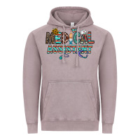 Vintage Zinc medical asistant Vintage Hoodie - CowhideDigitalArt