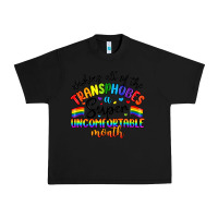Black wishing all of the transphobes uncomfortable month Urban Heavy Tee - Artiststas