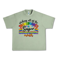 Oil Green wishing all of the transphobes uncomfortable month Urban Heavy Tee - Artiststas