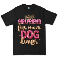 Black girlfriend  fur mom dog lover Premium Tee - Zillion Design Studio