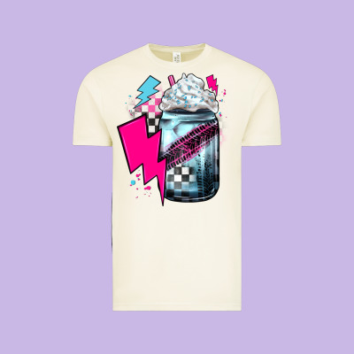 Racing Coffee Vintage Tee Designed By Jahusdesignshop