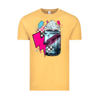 Vintage Mustard racing coffee Vintage Tee - JahusDesignShop