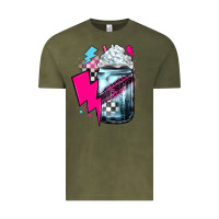 Vintage Olive racing coffee Vintage Tee - JahusDesignShop